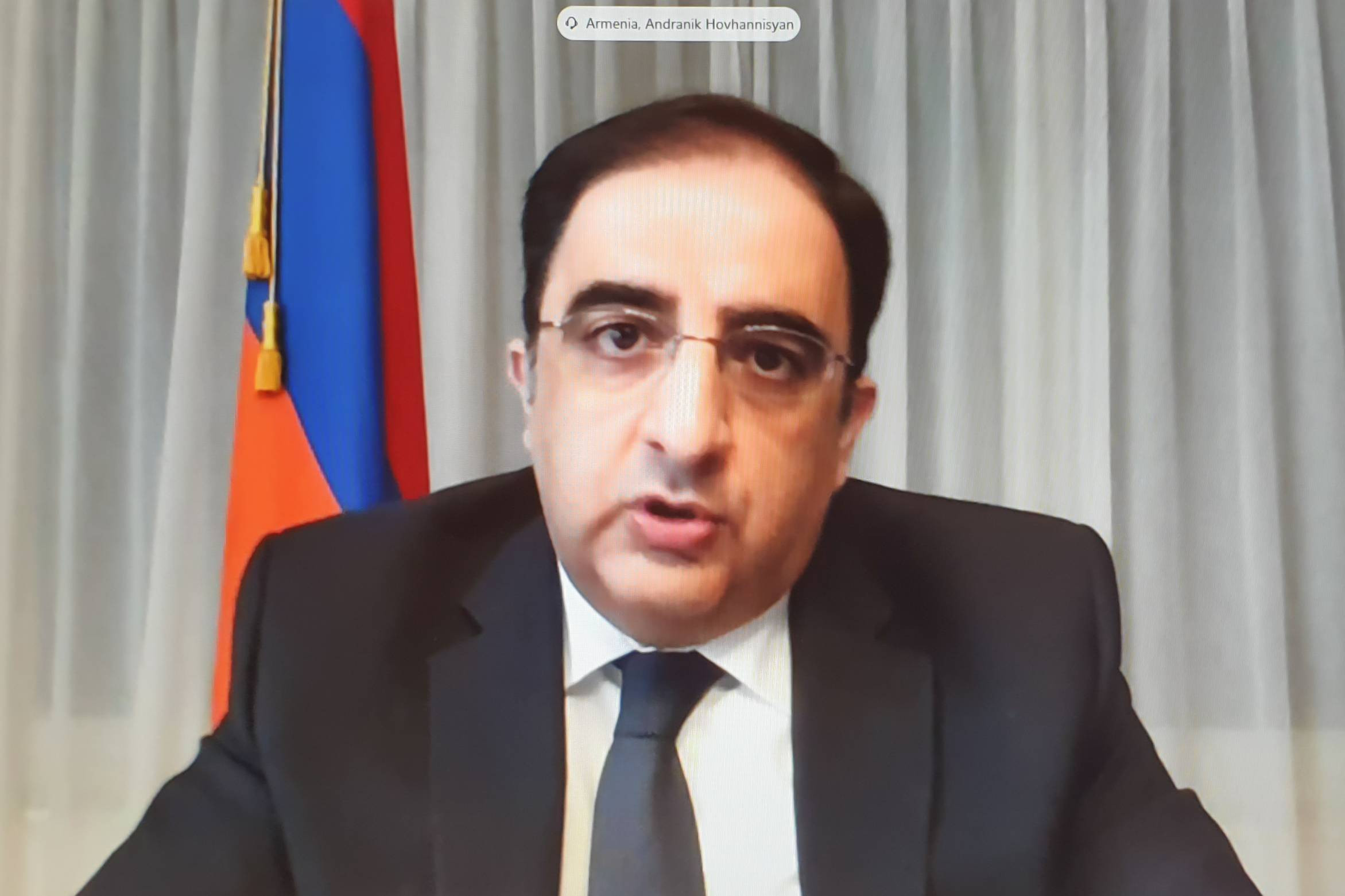 ժնևում ՀՀ մշտական ներկայացուցիչ,  դեսպան Անդրանիկ Հովհաննիսյանի խոսքը «Ցեղասպանության կանխարգելում» խորագրով  ՄԻԽ միջնստաշրջանային հանդիպմանը