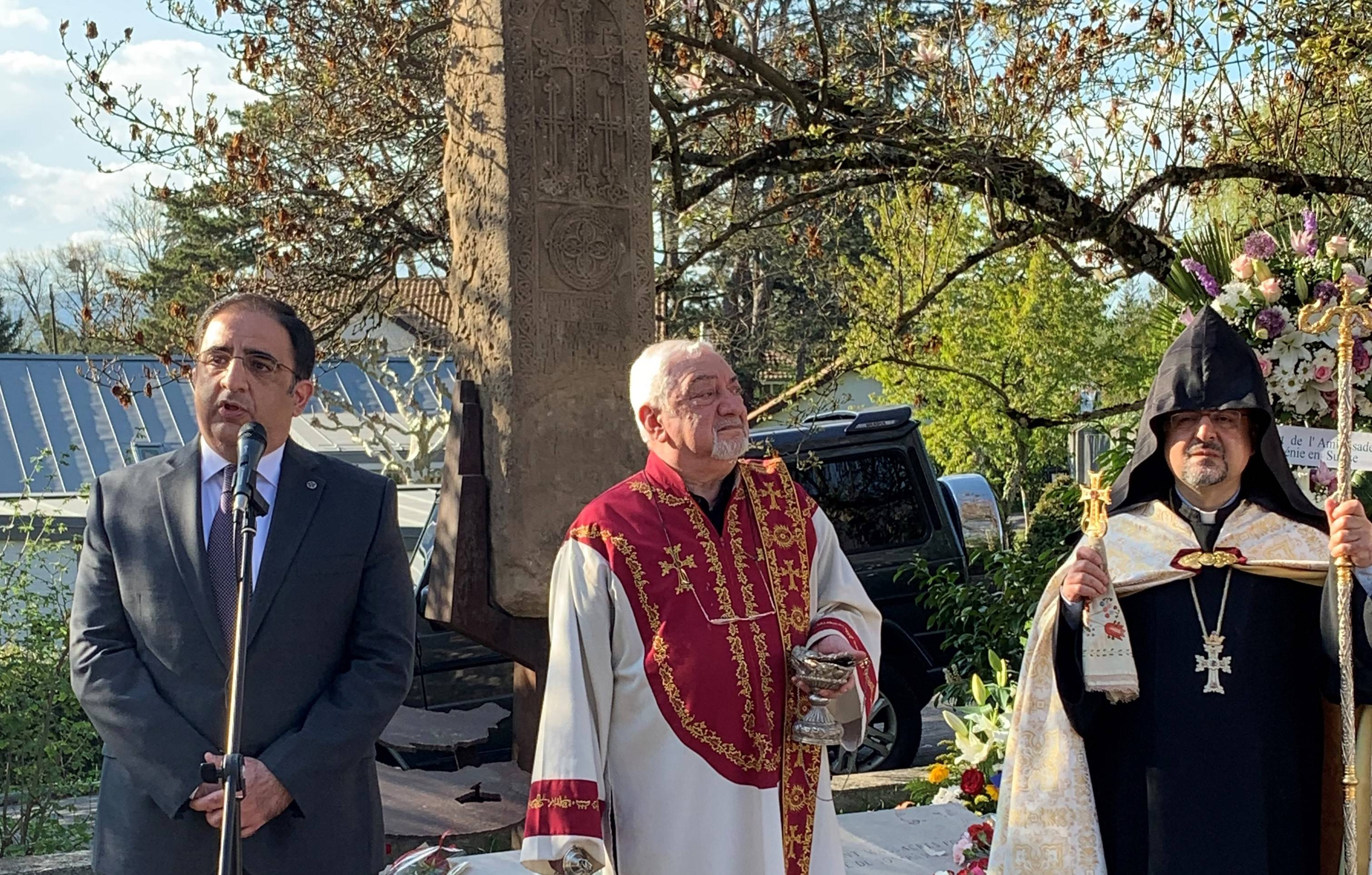 The commemoration  of the 106th Anniversary  of the Armenian Genocide in Switzerland