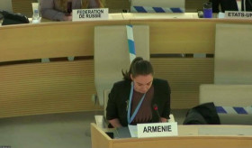 HRC 49th Session: General Debate under Agenda Item 8  Delivered by Ms. Emma Harutyunyan, Third Secretary