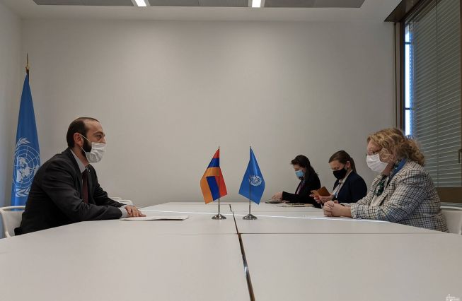 Meeting of the Minister of Foreign Affairs of Armenia with the Director General of the UN Office at Geneva