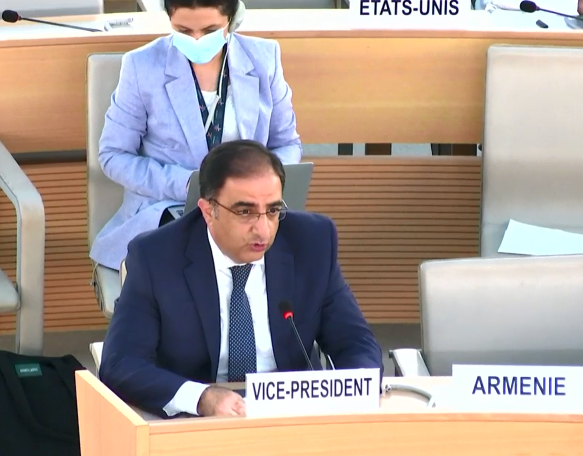HRC 50: Interactive dialogue with the Special Rapporteur on extrajudicial, summary or arbitrary executions:  Delivered by H.E. Andranik Hovhannisyan, Ambassador, Permanent Representative