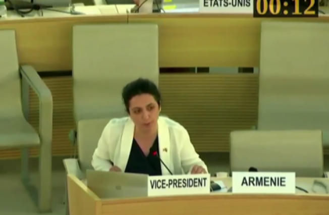 HRC50: Interactive dialogue with the Special Rapporteur on violence against women, its causes and consequences:  Delivered by Mrs. Zoya Stepanyan, First Secretary