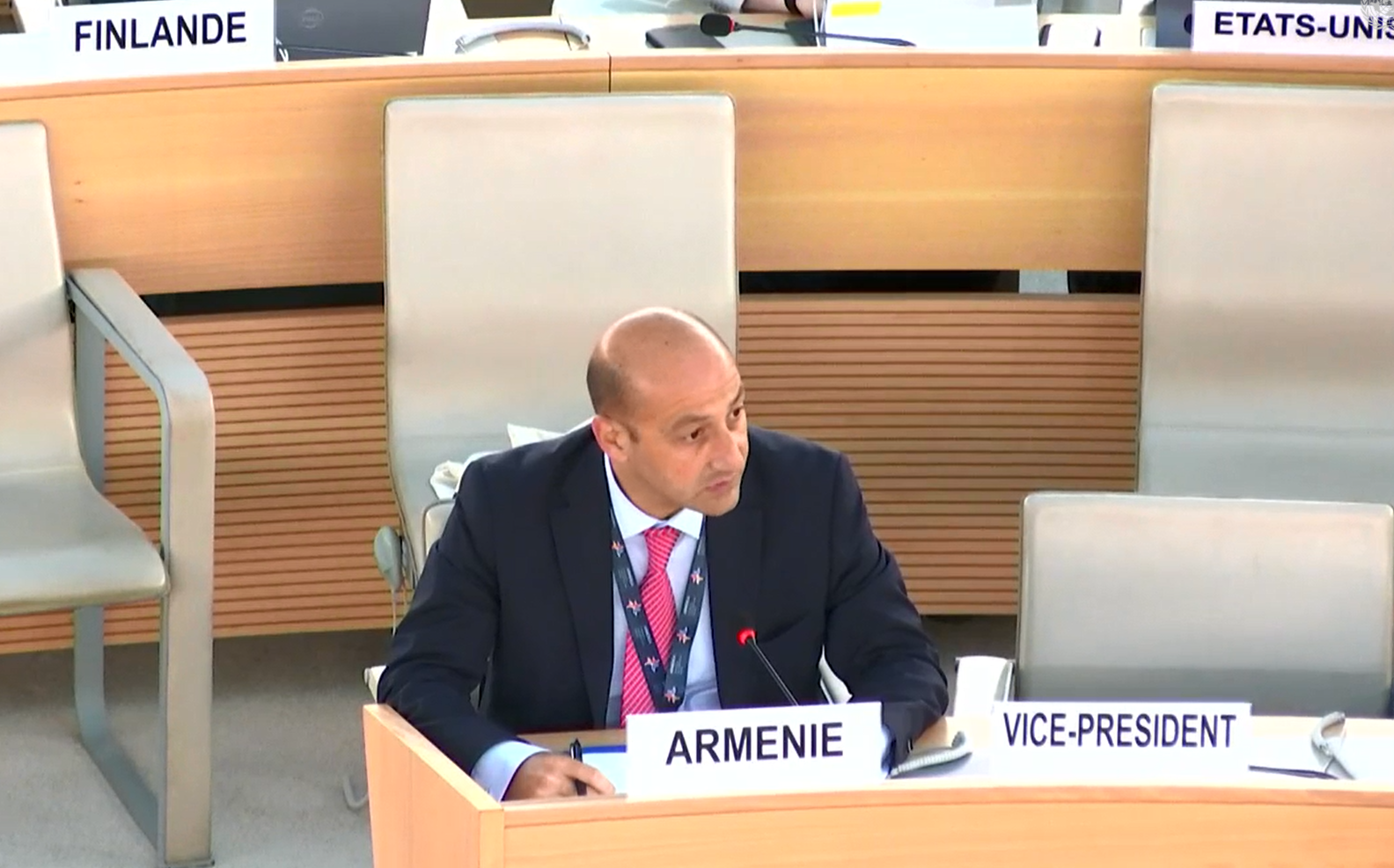 HRC 51st Session: Interactive Dialogue with the Special Rapporteur on the promotion of truth, justice, reparation and guarantees of non-recurrence:  Delivered by Mr. Nairi PETROSSIAN, Deputy Permanent Representative
