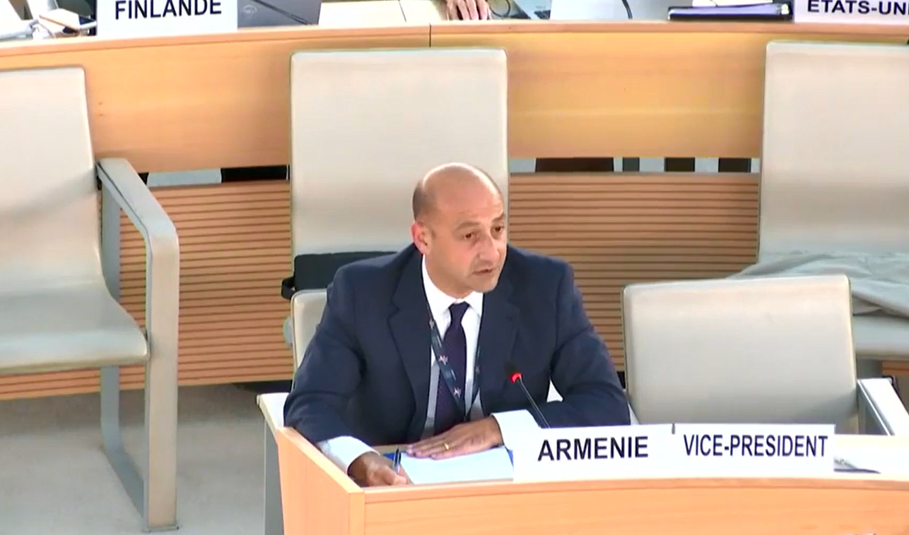 51st session of the Human Rights Council  Panel discussion on the negative impact of the legacies of colonialism on the enjoyment of human rights:  Delivered by Mr. Nairi PETROSSIAN, Deputy Permanent Representative