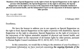 ՄԱԿ-ի Մարդու իրավունքների հատուկ մանդատակիրները Ադրբեջանին կոչ են արել անհապաղ ապահովել Լաչինի միջանցքով տեղաշարժի ազատությունն ու անվտանգությունը