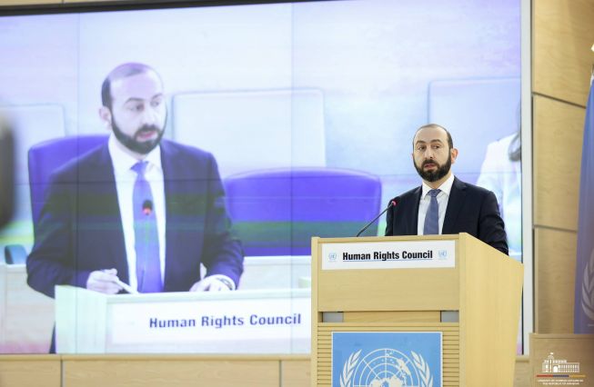 Statement of the Foreign Minister of Armenia Ararat Mirzoyan at the High-level Segment of the 55th session of the Human Rights Council