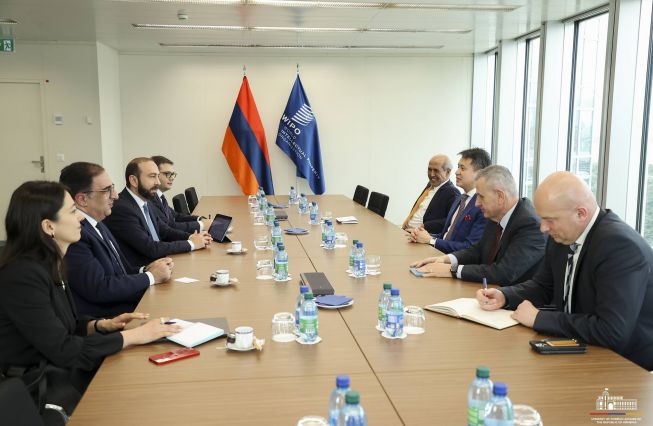 Meeting of the Foreign Minister of Armenia and Director General of WIPO