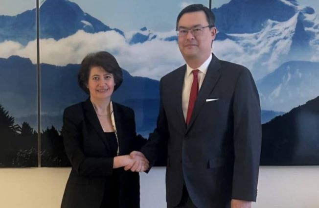 H.E. Ambassador Hasmik Tolmajian presented copies of her credentials to the Head of Protocol of the Swiss Federal Department of Foreign Affairs, H.E Ambassador Térence Billeter