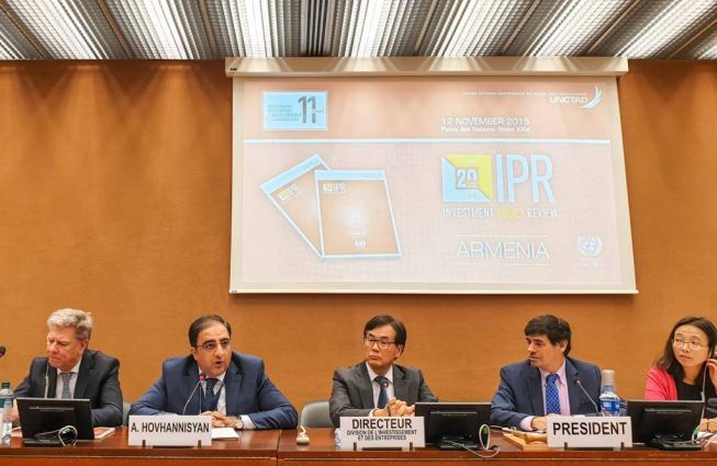 UNCTAD’s Investment Policy Review of Armenia took place in Geneva